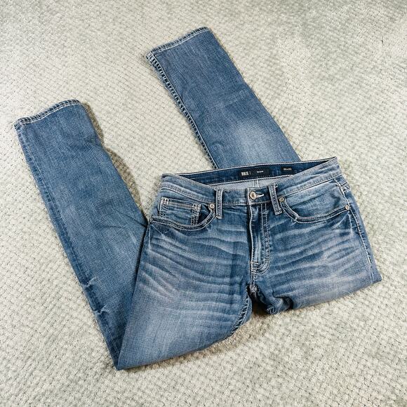 BKE Mason Denim Blue Jeans 30/32 Straight Leg Mens - Picture 1 of 5